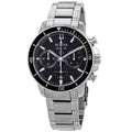Bulova Marine Star Chronograph Black Dial Men's Watch 96B272 - Great Deal!