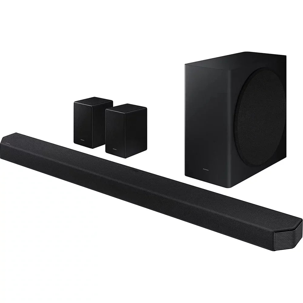 Open Box Samsung HW-Q950A/ZA 11.1.4ch Dolby Atmos Soundbar + Wireless Subwoofer & Rear Speakers 2021 - Great Deal!