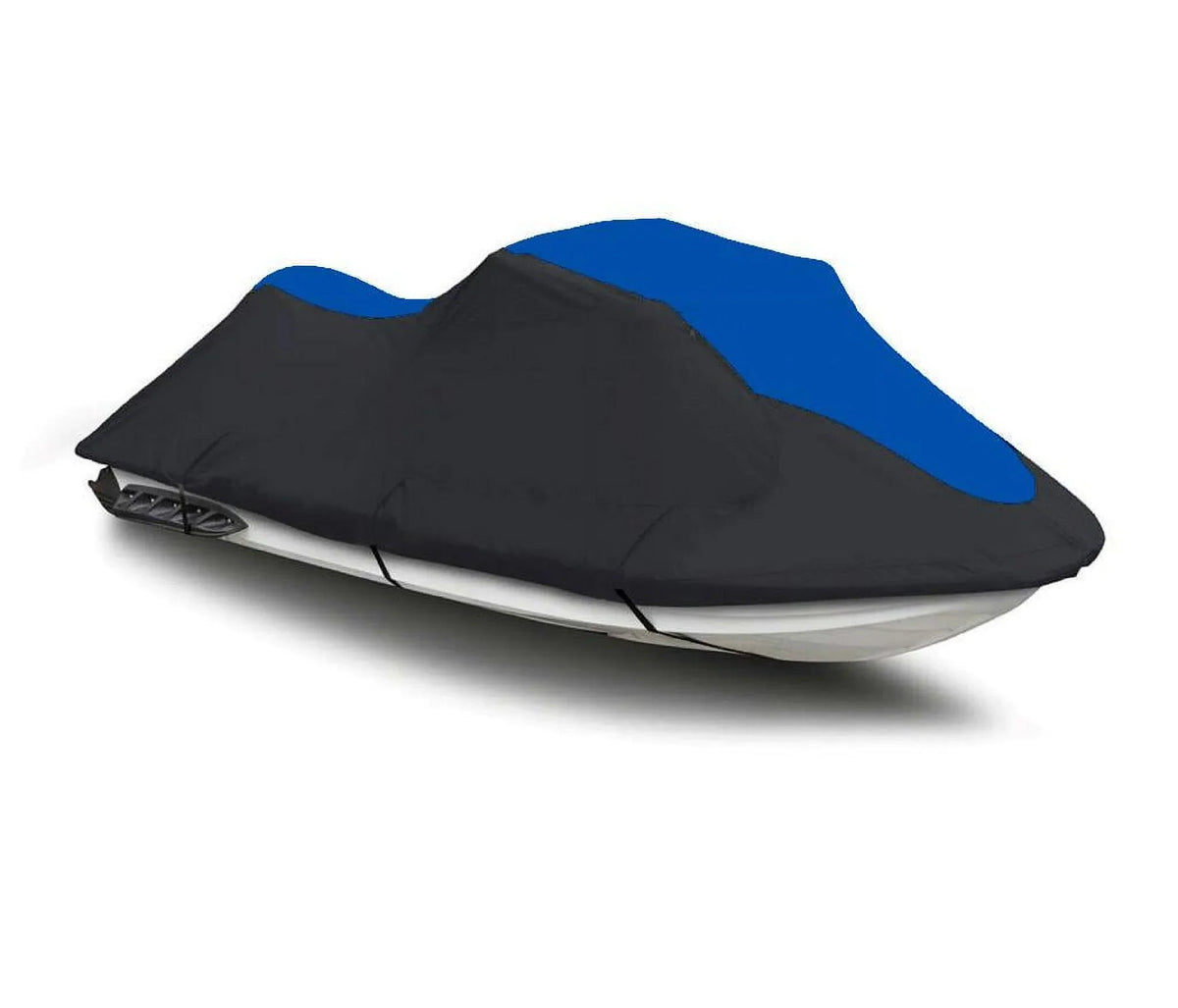 Premium Premium BLACK / BLUE HEAVY-DUTY, 600 DENIER Cover Compatible for Yamaha PWC Jet ski cover Wave Runner XL 700 1999 2000 2001 2002 2003 2004