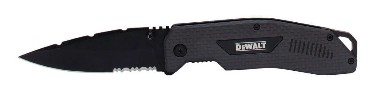 DeWalt 8" Folding Pocket Knife Black/Gray 1 pc.