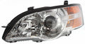 Premium Premium Headlight Compatible With 2006-2007 Subaru Outback Legacy Left Driver Halogen With bulb(s)