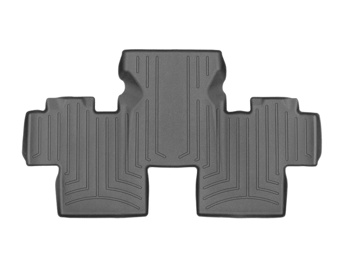 Premium WeatherTech Custom Fit FloorLiners compatible with 2017-2017 Ford Transit Connect - 3rd Row, Black