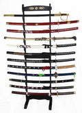 Premium Defender Xtreme Deluxe 12Tier Yin Yang Design Sword Stand Warrior Sword Display