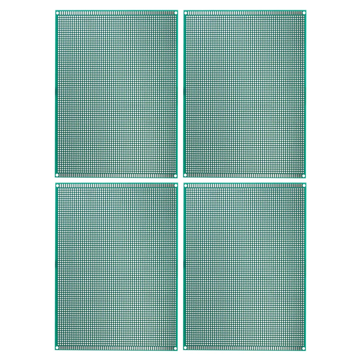 Premium Premium Premium Uxcell 7.9" x 5.9" Double Sided PCB Board, 4 Pcs, Green - Great Deal!